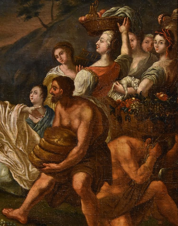 König David trifft Abigail, Nicolas Vleughels (Paris 1668 - Rom 1737)
