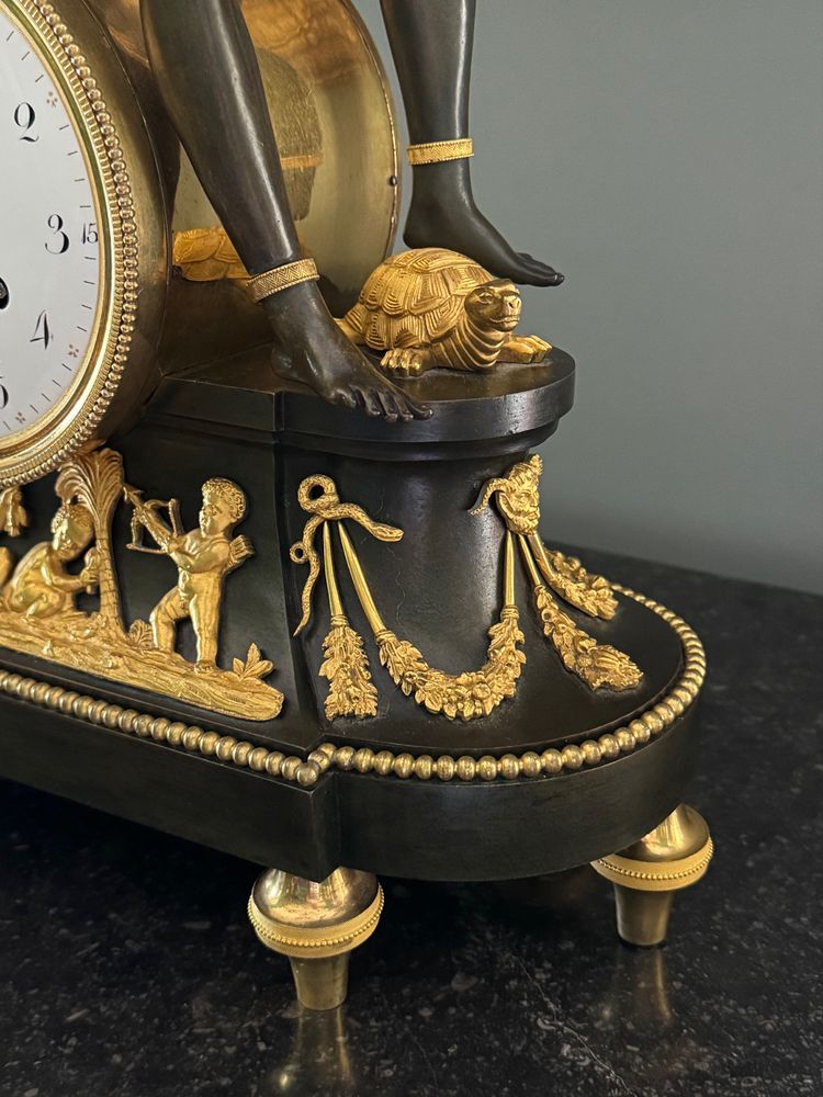 J.S Deverberie Et J.J Coteau, Consulat period L'Afrique orologio firmato.