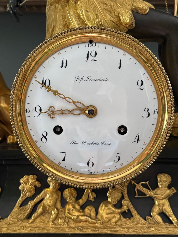 J.S Deverberie Et J.J Coteau, Consulat period L'Afrique orologio firmato.