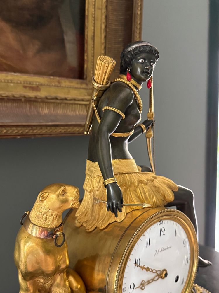J.S Deverberie Et J.J Coteau, Consulat period L'Afrique orologio firmato.