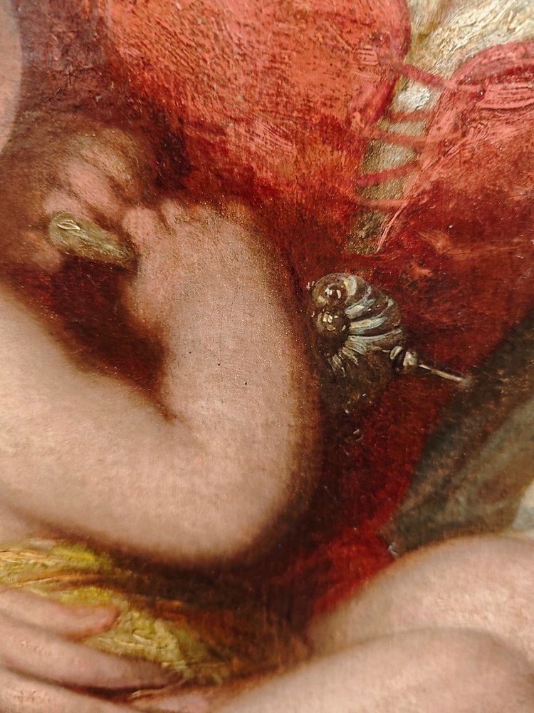 Neo-Classical painting "Virgin and Child" - French school Early 19th century