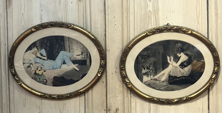 Georges Grellet (1869-1959)   Gravure Art Déco 