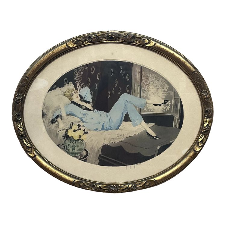 Georges Grellet (1869-1959)   Gravure Art Déco 