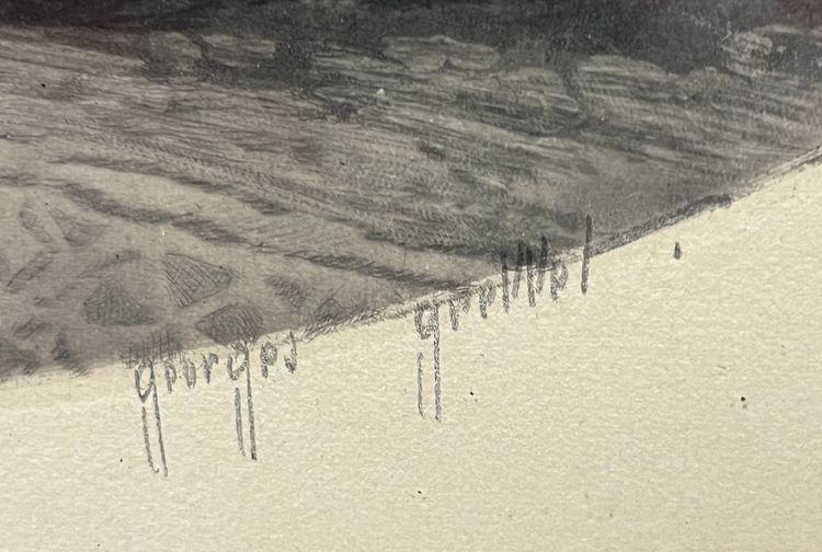 Georges Grellet (1869-1959) Gravure Art Déco