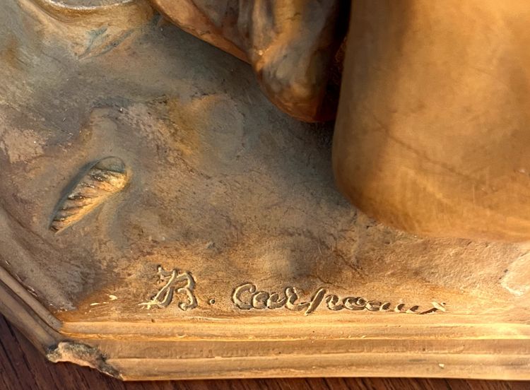 Jean-Baptiste Carpeaux Il pescatore con la conchiglia Terracotta
