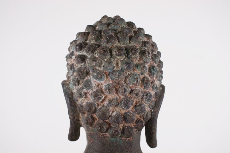Grande Buddha di bronzo Môn Dvaravati