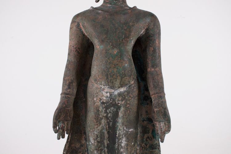 Grande Buddha di bronzo Môn Dvaravati