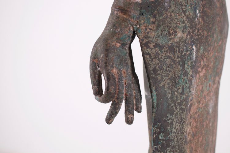 Grande Buddha di bronzo Môn Dvaravati