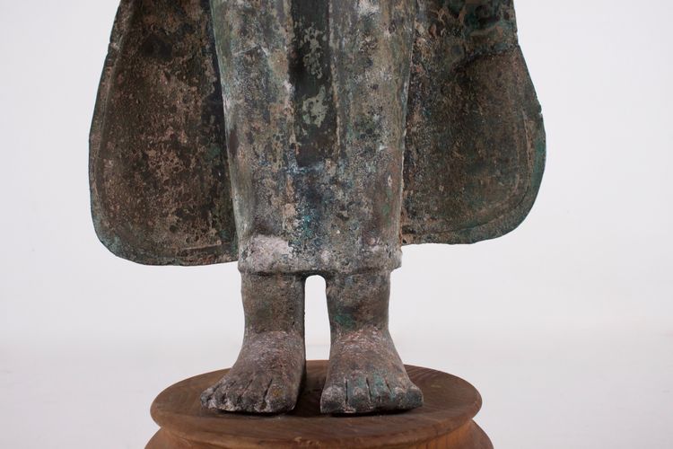 Grande Buddha di bronzo Môn Dvaravati