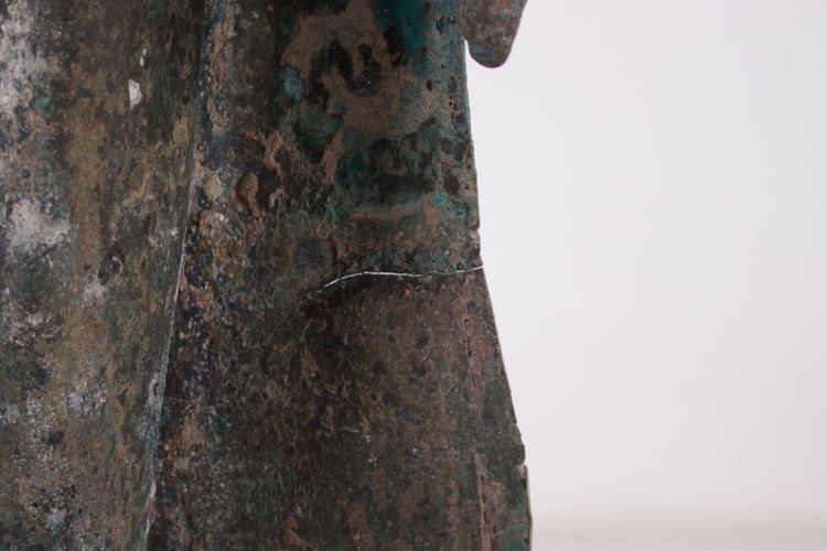Grande Buddha di bronzo Môn Dvaravati