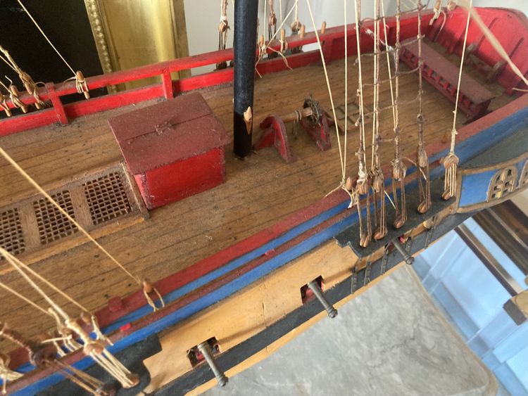 Maquette navire du XVIII ÈME SIÈCLE 