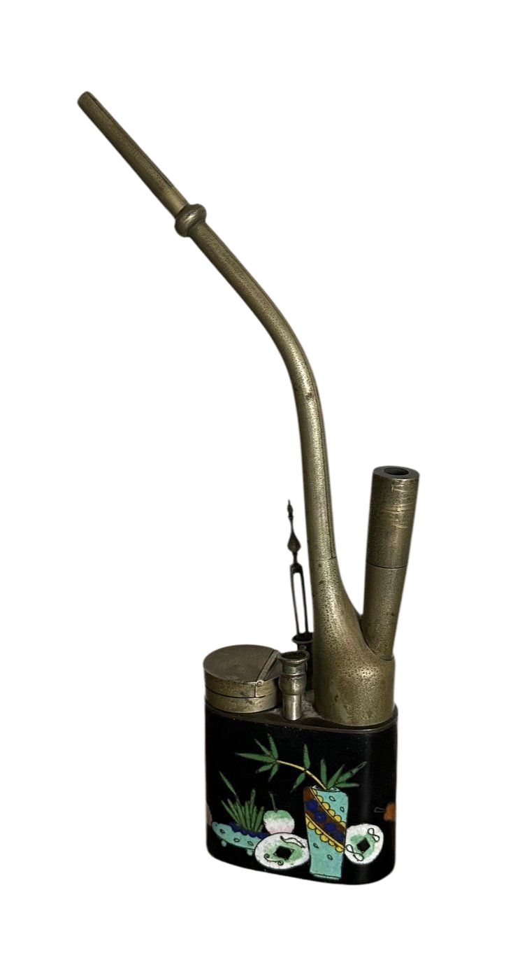 Opium pipe, 19th century, China