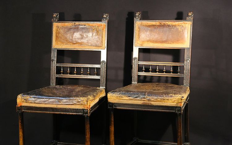 ﻿﻿Paire de chaises XVIIIème siècle 