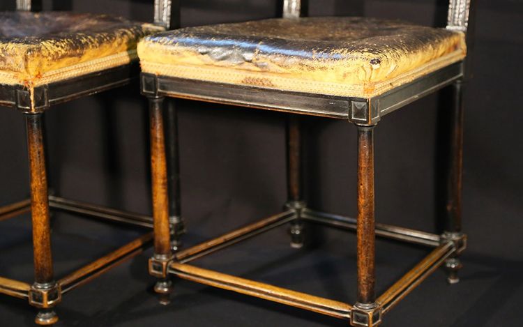 ﻿﻿Paire de chaises XVIIIème siècle 