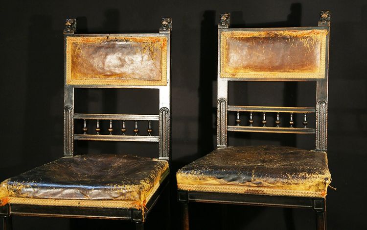﻿﻿Paire de chaises XVIIIème siècle 