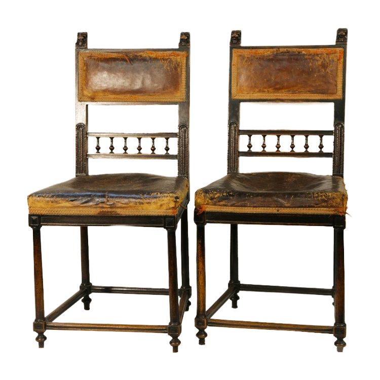 ﻿﻿Paire de chaises XVIIIème siècle 
