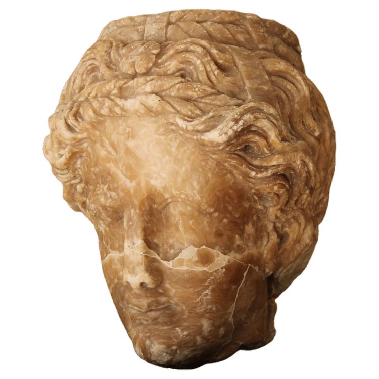 Female head in onyx, 20th c