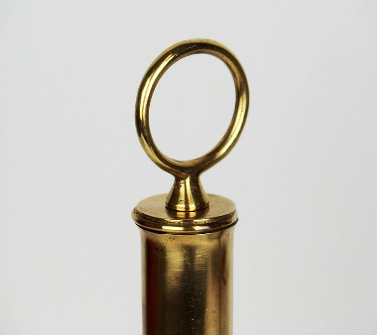 Coppia di candelabri di Jacques Adnet