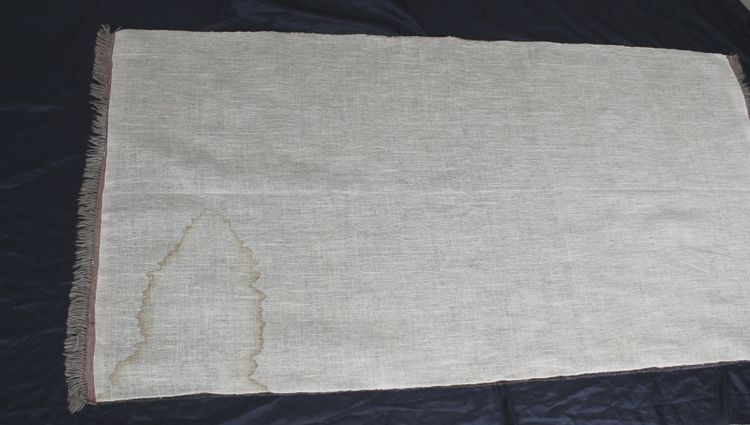 Kilim rug in wool with geometric decoration 20th century d : 103 x 203 cm