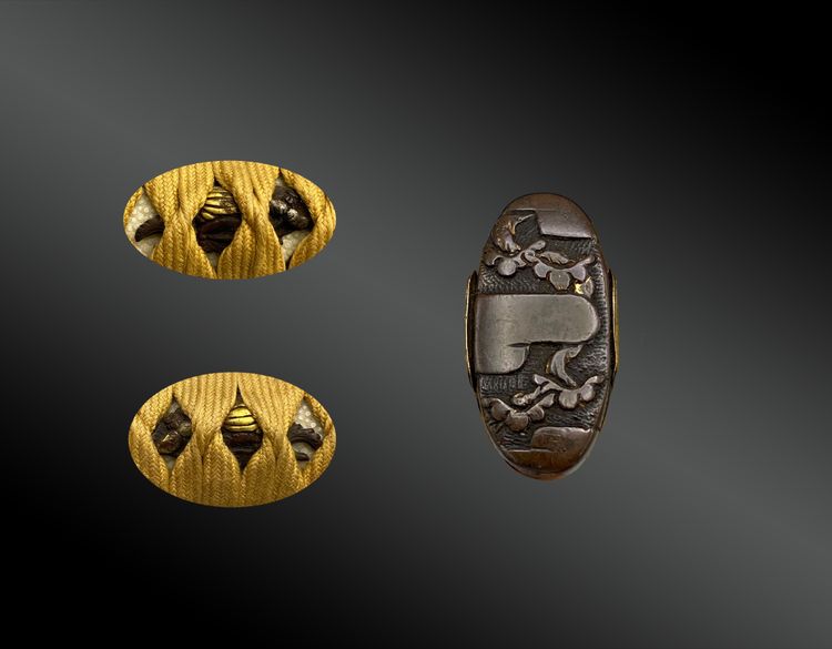 TSUKA GIAPPONESE DI SABRE - COMPLETO Giappone, periodo Edo (1603-1868)