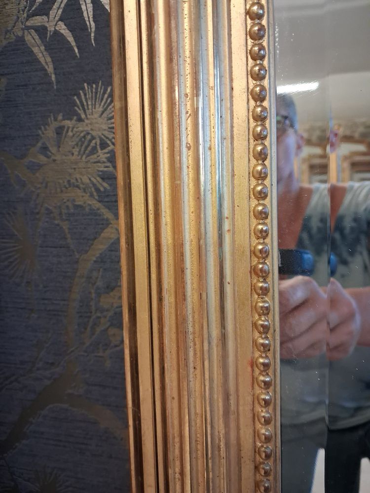 Miroir époque Napoléon III 186x 108