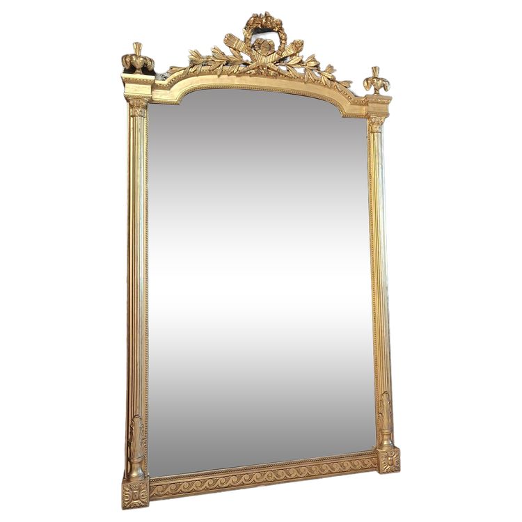 Miroir époque Napoléon III 186x 108