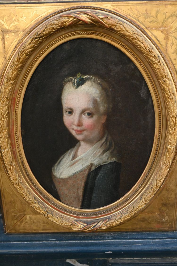 ritratto di giovane donna, Italia XVIII secolo, seguace di Pietro Longhi