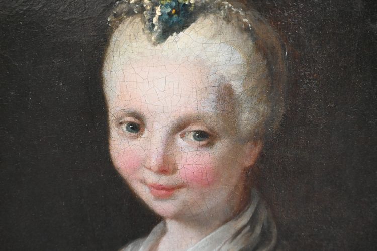 ritratto di giovane donna, Italia XVIII secolo, seguace di Pietro Longhi