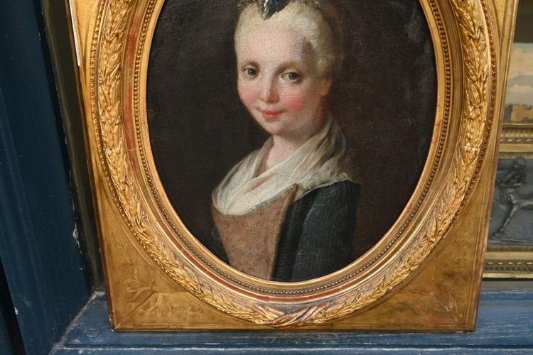 ritratto di giovane donna, Italia XVIII secolo, seguace di Pietro Longhi