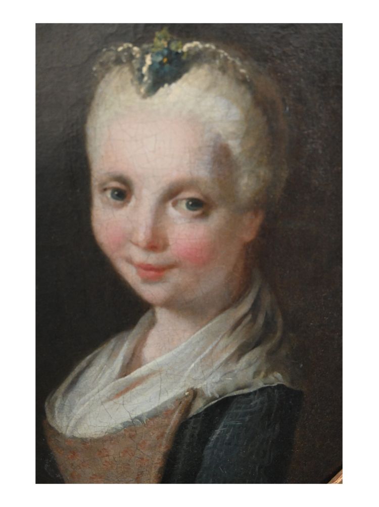 ritratto di giovane donna, Italia XVIII secolo, seguace di Pietro Longhi