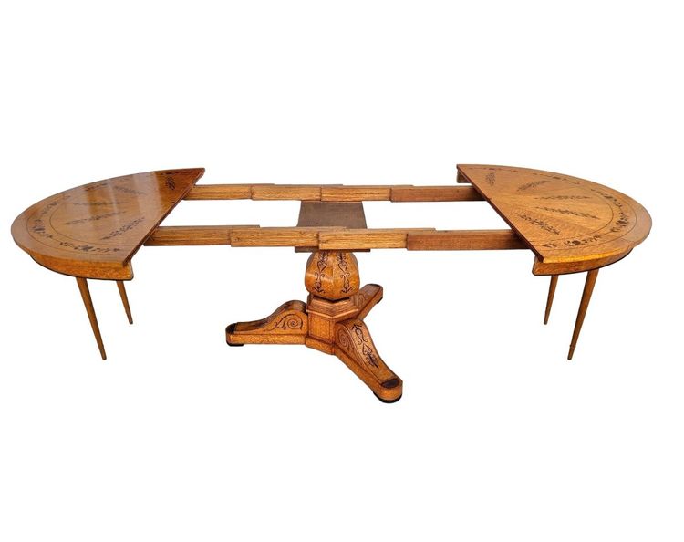 Charles X extensible dining table