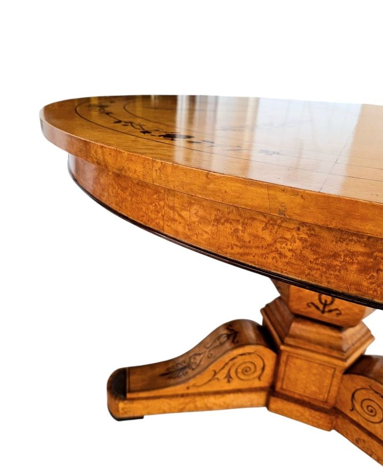 Charles X extensible dining table