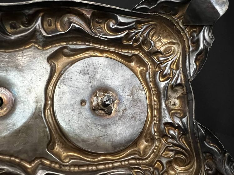 Huilier-vinaigrier in sterling silver and crystal - Minerve, late XIXᵉ century