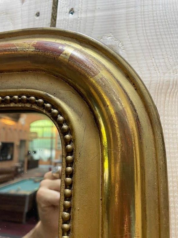 Mirror era Louis Philippe with 80x60 cm gold leaf