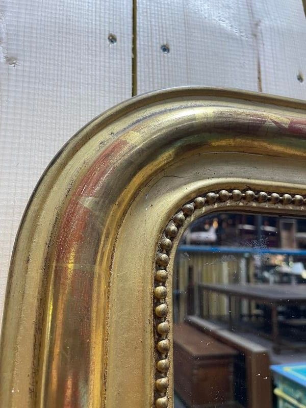 Mirror era Louis Philippe with 80x60 cm gold leaf