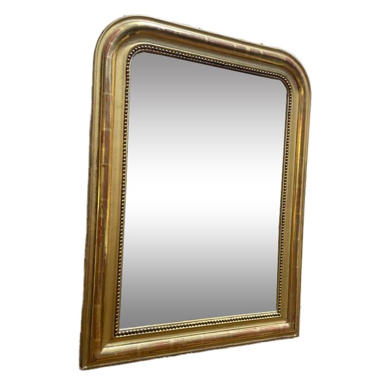 Mirror era Louis Philippe with 80x60 cm gold leaf