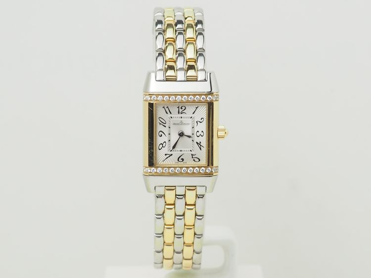 Montre Jaeger-LeCoultre Réverso en or jaune et acier