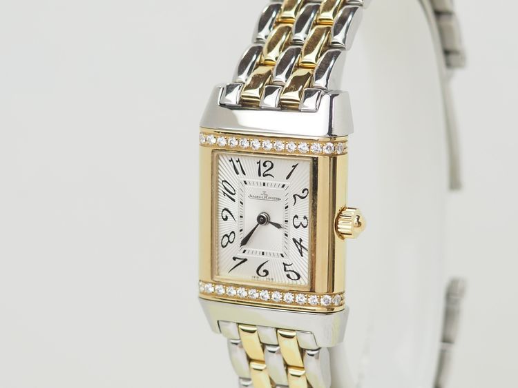 Montre Jaeger-LeCoultre Réverso en or jaune et acier