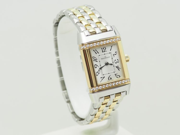 Montre Jaeger-LeCoultre Réverso en or jaune et acier