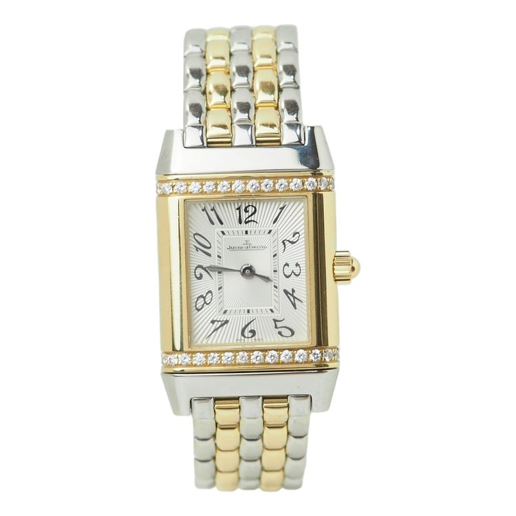 Montre Jaeger-LeCoultre Réverso en or jaune et acier