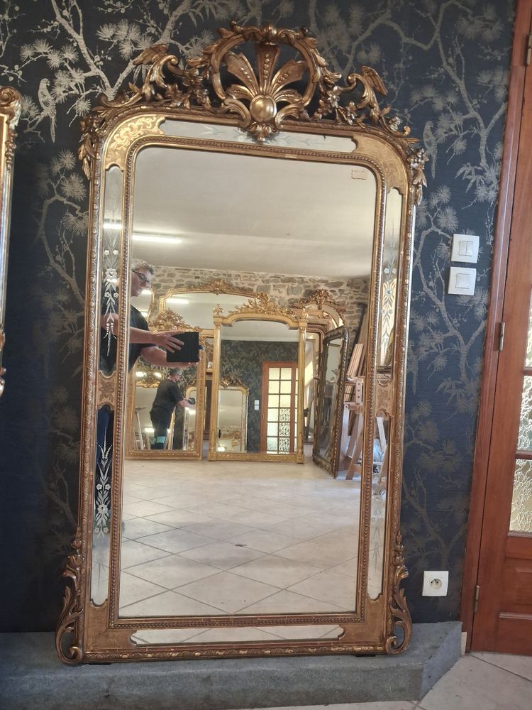 Mirror XIX Louis XV style 167 x 99