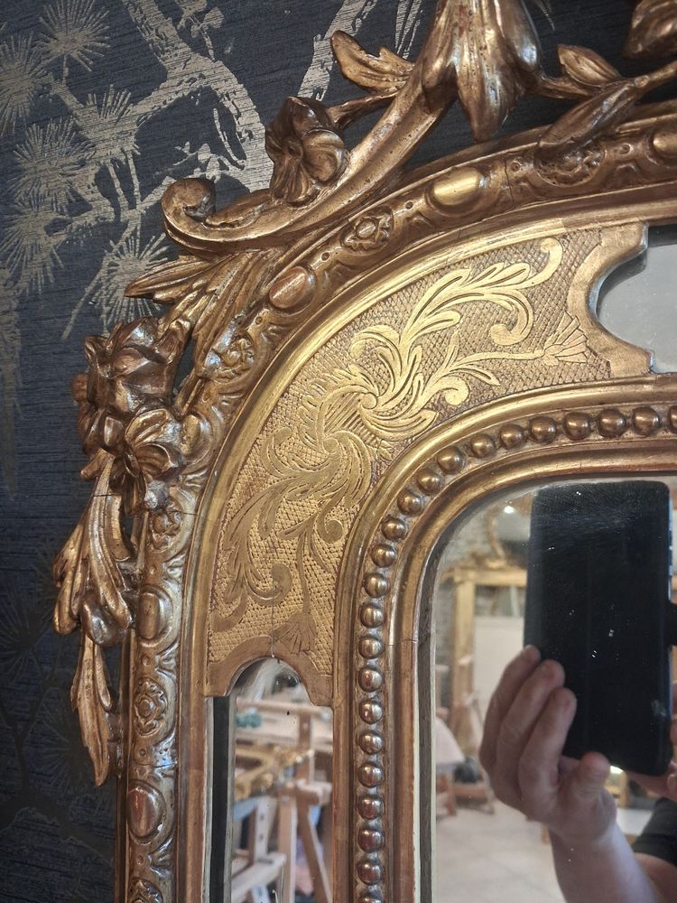 Mirror XIX Louis XV style 167 x 99