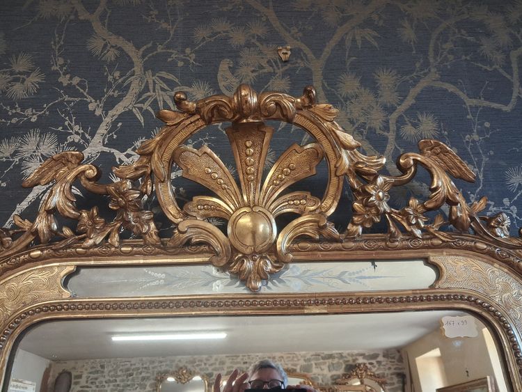 Mirror XIX Louis XV style 167 x 99