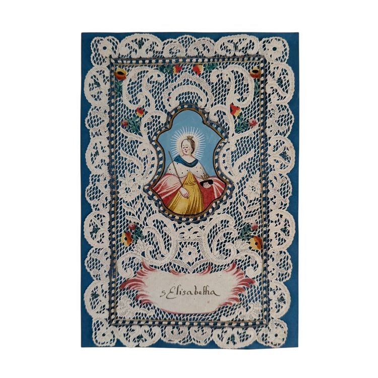 Convent canivet from the early 18th century representing Saint Elizabeth