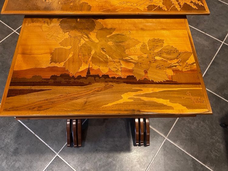 TABLE ART DECO "EMILE GALLÉ"