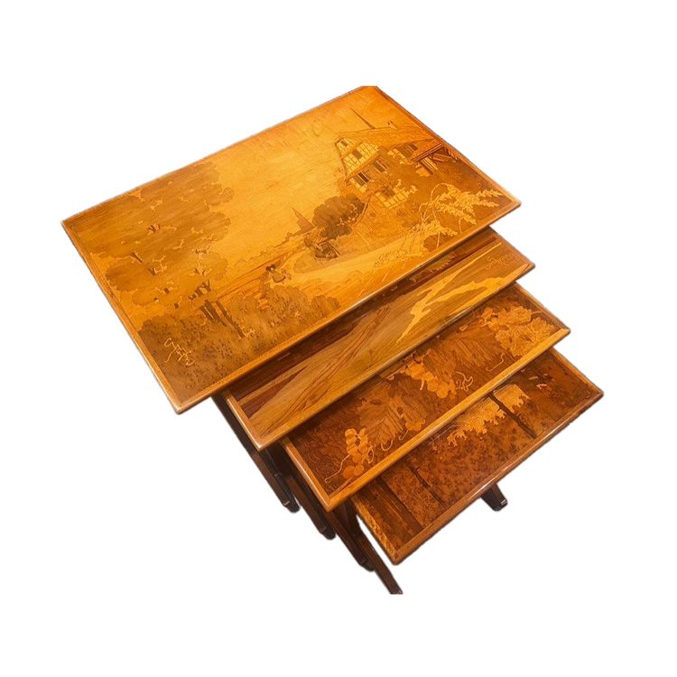 TABLE ART DECO "EMILE GALLÉ"