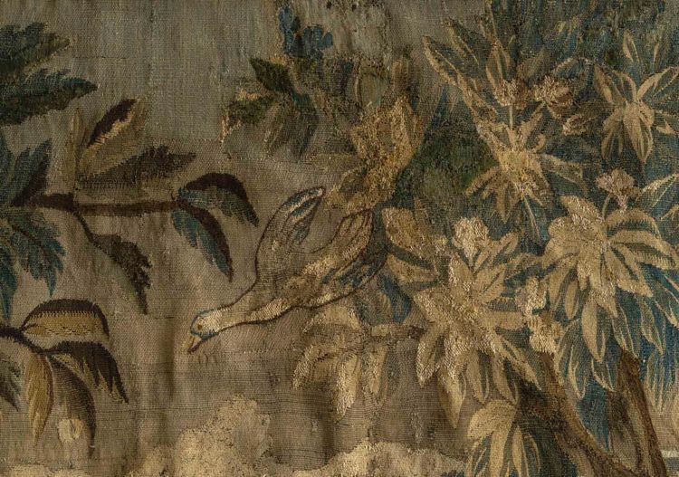 Une tapisserie Royale Aubusson, époque XVIIé siècle 