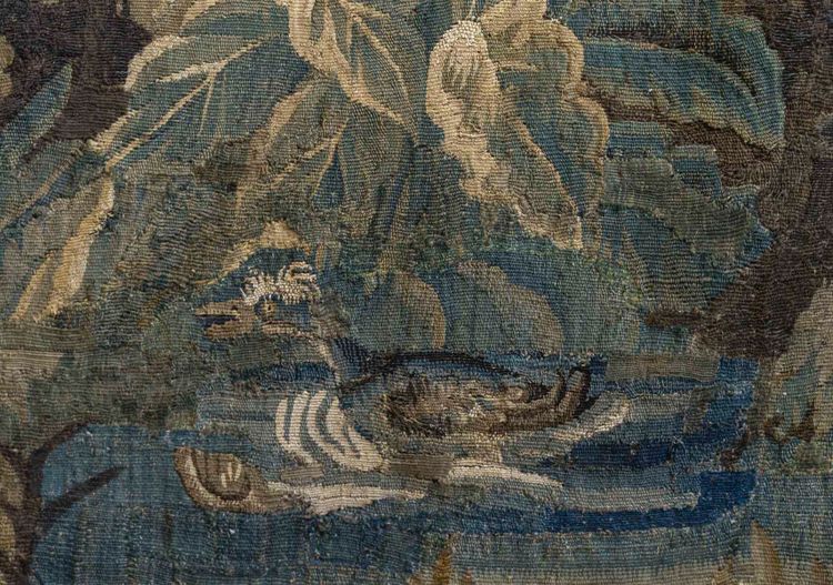 Une tapisserie Royale Aubusson, époque XVIIé siècle 