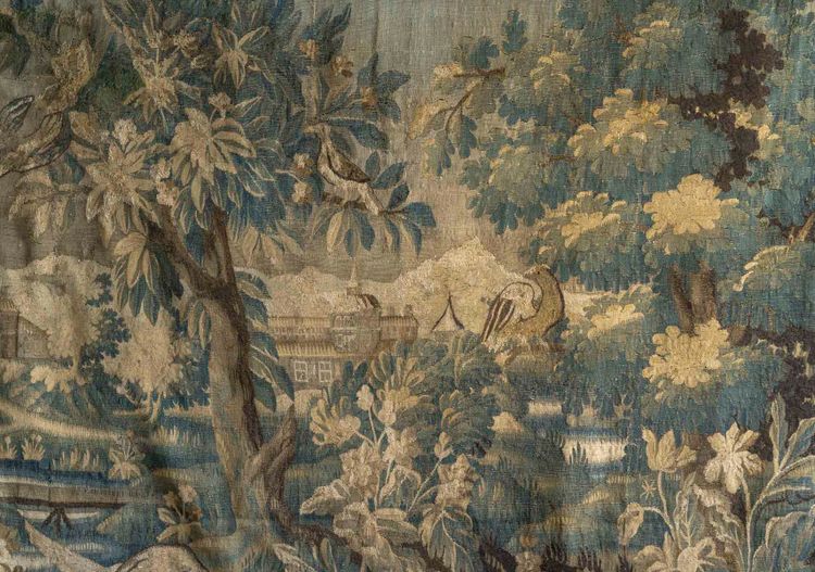 Une tapisserie Royale Aubusson, époque XVIIé siècle 