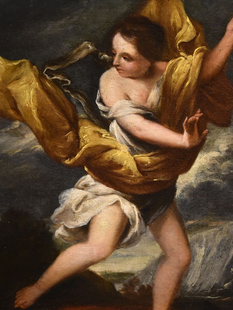 The Nymph Daphne With Cupid, Roman School 17th/18th Century